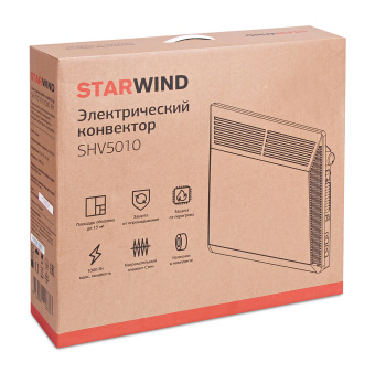 Конвектор Starwind SHV5010 1000Вт белый - купить недорого с доставкой в интернет-магазине