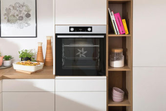 Духовой шкаф Электрический Gorenje BO6735E05X нержавеющая сталь/черный - купить недорого с доставкой в интернет-магазине