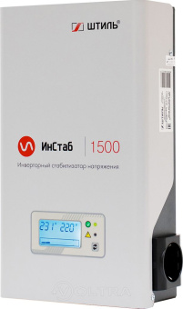 Стабилизатор напряжения Штиль ИнСтаб IS1500 1125Вт 1500ВА белый - купить недорого с доставкой в интернет-магазине