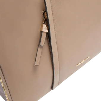 Деловая сумка женская Piquadro Circle CA4021W92/TOBLU с отделением для ноутбука 15.6" бежевая/голубая натур.кожа - купить недорого с доставкой в интернет-магазине