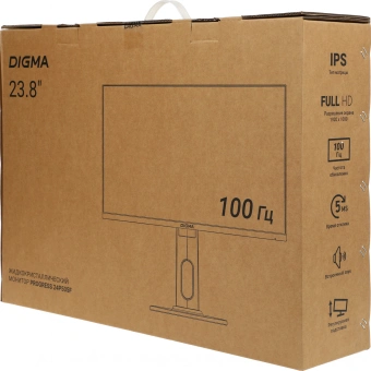 Монитор Digma 23.8" Progress 24P505F черный IPS LED 16:9 HDMI M/M матовая HAS Piv 250cd 178гр/178гр 1920x1080 100Hz G-Sync FreeSync VGA DP FHD 4.8кг - купить недорого с доставкой в интернет-магазине