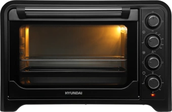 Мини-печь Hyundai MIO-HY105 45л. 2000Вт черный - купить недорого с доставкой в интернет-магазине