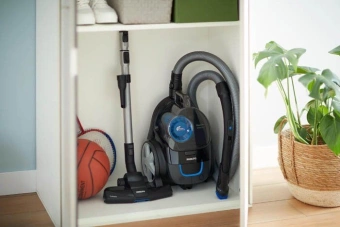 Пылесос Philips 3000 Series FC9331/09 900Вт черный/синий - купить недорого с доставкой в интернет-магазине