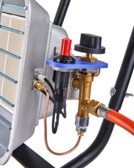 Тепловая пушка газовая Elitech ТП 3ГИ 4600Вт серый/черный - купить недорого с доставкой в интернет-магазине