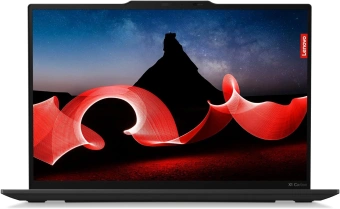 Ноутбук Lenovo ThinkPad X1 Carbon G12 Core Ultra 7 155U 32Gb SSD512Gb Intel Graphics 14" IPS Touch WUXGA (1920x1200) Windows 11 Pro 64 black WiFi BT Cam (21KC00A7US) - купить недорого с доставкой в интернет-магазине