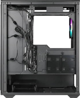 Корпус Azza Forest черный без БП ATX 4x120mm 4x140mm 2xUSB3.0 audio bott PSU - купить недорого с доставкой в интернет-магазине