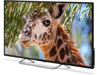 Телевизор LED PolarLine 55" 55PU11TC-SM черный 4K Ultra HD 60Hz DVB-T DVB-T2 DVB-C DVB-S2 USB WiFi Smart TV (RUS) - купить недорого с доставкой в интернет-магазине