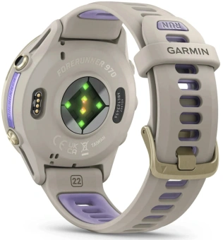 Смарт-часы Garmin Forerunner 970 47мм 1.4" AMOLED корп.серый рем.серый/синий (010-02969-12) - купить недорого с доставкой в интернет-магазине