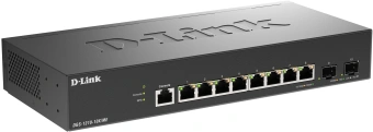 Коммутатор D-Link DGS-1210-10X/ME/C1A 8x1Гбит/с 2SFP+ управляемый - купить недорого с доставкой в интернет-магазине