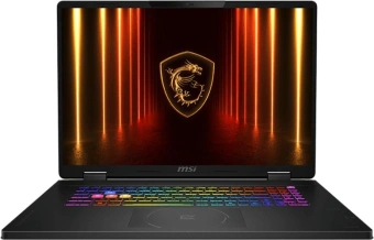 Ноутбук MSI Crosshair 18 HX AI A2XWGKG Core Ultra 9 275HX 32Gb SSD1Tb NVIDIA GeForce RTX5070 8Gb 18" IPS QHD+ (2560x1600) FreeDOS black WiFi BT Cam - купить недорого с доставкой в интернет-магазине