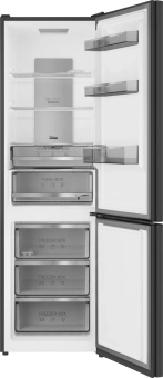 Холодильник Weissgauff WRK 2000 Total NoFrost Inverter Rock Glass 2-хкамерн. графит инвертер - купить недорого с доставкой в интернет-магазине