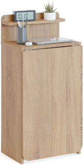 Стол для компьютера Сокол СП-19 складн. столешница ЛДСП дуб сонома каркас хром (00-00013783) - купить недорого с доставкой в интернет-магазине