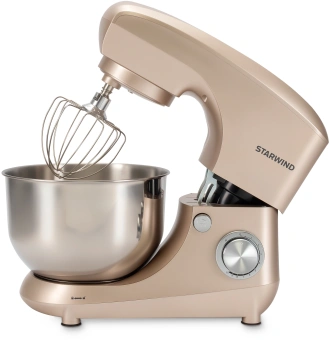 Миксер планетарный Starwind SPM5181 1300Вт золотистый - купить недорого с доставкой в интернет-магазине