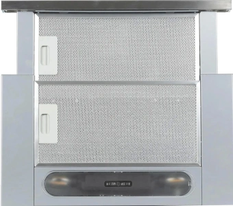 Вытяжка встраиваемая Jet Air Aurora LX/GRX/F/50 нержавеющая сталь управление: кнопочное (1 мотор) - купить недорого с доставкой в интернет-магазине