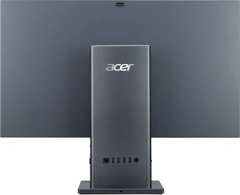Моноблок Acer Aspire S27-1755 27" WQHD i5 1240P (1.7) 16Gb SSD512Gb Iris Xe CR Windows 11 Home GbitEth WiFi BT 135W клавиатура мышь Cam серый 2560x1440 - купить недорого с доставкой в интернет-магазине