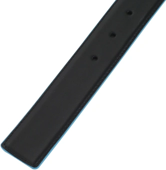 Ремень мужской Piquadro Blue Square CU2619B2/NBLU2 регулир. 127х3.5см черный/темно-синий натур.кожа - купить недорого с доставкой в интернет-магазине