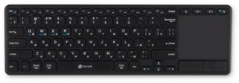 Клавиатура Оклик K614W черный USB беспроводная slim Multimedia Touch (1979327) - купить недорого с доставкой в интернет-магазине