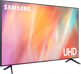 Телевизор LED Samsung 50" UE50AU7100UXCE Series 7 титан 4K Ultra HD 60Hz DVB-T DVB-T2 DVB-C DVB-S DVB-S2 WiFi Smart TV (RUS) - купить недорого с доставкой в интернет-магазине