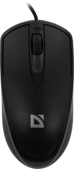 Мышь Defender Trace MB-989 черный оптическая 1000dpi USB 2but (52989) - купить недорого с доставкой в интернет-магазине