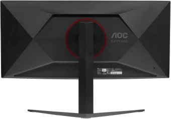 Монитор AOC 34" Gaming CU34G4 черный VA LED 21:9 HDMI матовая HAS Piv 300cd 178гр/178гр 3440x1440 180Hz FreeSync Premium DP UW 8.08кг - купить недорого с доставкой в интернет-магазине