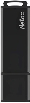 Флеш Диск Netac 64GB U351 NT03U351N-064G-20BK USB2.0 черный - купить недорого с доставкой в интернет-магазине