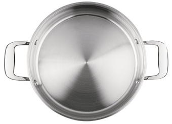 Сотейник Rondell Vintage RDS-353 2.6л. d=26см (с крышкой) стальной - цена, купить или заказать с доставкой в интернет-магазине Сотейник Rondell Vintage RDS-353 2.6л. d=26см (с крышкой) стальной - купить недорого с доставкой в интернет-магазине