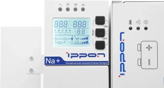 Источник бесперебойного питания Ippon Na+ II RTA 6K 6000Вт 6000ВА белый - купить недорого с доставкой в интернет-магазине