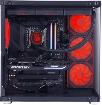 ПК Bloody BD-PC CZ79C3 MT i7 14700F (2.1) 64Gb SSD1Tb RTX5080 16Gb Windows 11 Home 64 GbitEth 850W черный (2086028) - купить недорого с доставкой в интернет-магазине