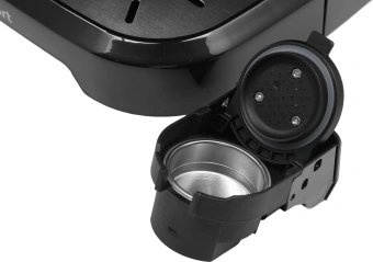 Кофеварка рожковая Kitfort КТ-7107 1560Вт черный/серебристый - купить недорого с доставкой в интернет-магазине