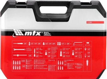 Набор инструментов MTX 13589 215 предметов (жесткий кейс) - купить недорого с доставкой в интернет-магазине