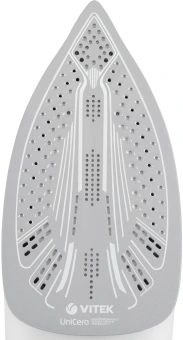 Утюг Vitek VT-8330 2400Вт белый/голубой - купить недорого с доставкой в интернет-магазине