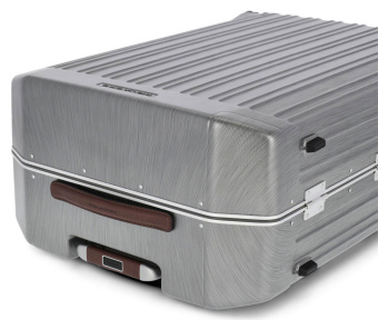 Чемодан Piquadro PQ LM (BV4428PQLM/NCU) 51x75x28см 89л. 5.59кг. поликарбонат/натур.кожа темно-серый - купить недорого с доставкой в интернет-магазине
