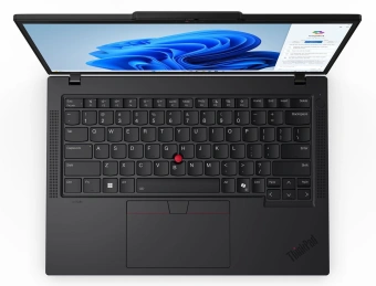 Ноутбук Lenovo ThinkPad T14 G5 Core Ultra 5 135U 16Gb SSD256Gb Intel Graphics 14" IPS WUXGA (1920x1200) Windows 11 Pro 64 black WiFi BT Cam (21MMS99X0V) - купить недорого с доставкой в интернет-магазине