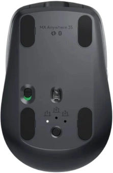 Мышь Logitech MX Anywhere 3S BT графитовый оптическая 8000dpi беспров. BT/Radio USB для ноутбука 6but (910-006929) - купить недорого с доставкой в интернет-магазине