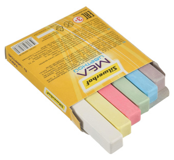 Мел цветной Silwerhof 882086-06 Солнечная коллекция 6цв. картон.кор. - купить недорого с доставкой в интернет-магазине