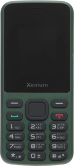 Мобильный телефон Xenium X175 зеленый моноблок 1.77" 128x160 Nucleus GSM900/1800 MP3 - купить недорого с доставкой в интернет-магазине