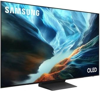 Телевизор OLED Samsung 55" QE55S90HAUXPY Series 9 черный графит 4K Ultra HD 120Hz DVB-T2 DVB-C DVB-S2 USB WiFi Smart TV - купить недорого с доставкой в интернет-магазине