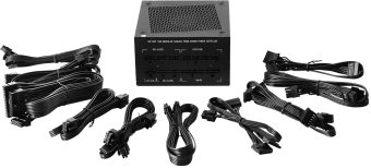 Блок питания Bloody ATX 1250W BD-PS1250P 80+ platinum (20+4pin) APFC 140mm fan 12xSATA Cab Manag RTL - купить недорого с доставкой в интернет-магазине