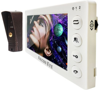 Видеодомофон Falcon Eye Kit-Cosmo белый - купить недорого с доставкой в интернет-магазине