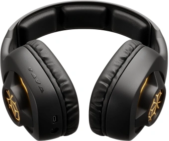 Наушники с микрофоном Оклик HS-L575G черный мониторные BT оголовье (1895253) - купить недорого с доставкой в интернет-магазине