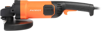 Углошлифовальная машина Patriot AG 230 2200Вт 6600об/мин рез.шпин.:M14 d=230мм (110301245) - купить недорого с доставкой в интернет-магазине