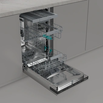 Посудомоечная машина встраив. Gorenje GV563C10 1760Вт узкая нержавеющая сталь - купить недорого с доставкой в интернет-магазине