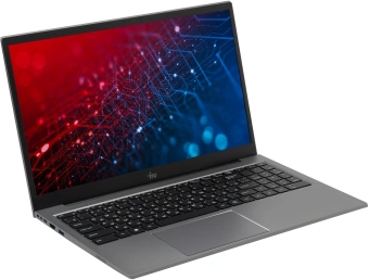 Ноутбук IRU Planio 15INPR N-series N100 16Gb SSD512Gb Intel UHD Graphics 15.6" IPS FHD (1920x1080) Windows 11 Pro grey WiFi BT Cam 5000mAh (2076072) - купить недорого с доставкой в интернет-магазине