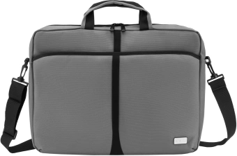 Сумка для ноутбука 17.3" Digma W-210 серый/черный полиэстер (W210GBK) - купить недорого с доставкой в интернет-магазине