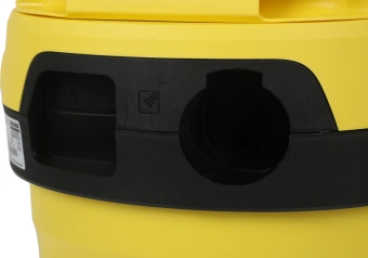 Строительный пылесос Karcher WD 2 Plus V-12/6/18/C 1000Вт (уборка: сухая/влажная) желтый - купить недорого с доставкой в интернет-магазине