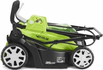 Газонокосилка роторная Greenworks G40LM35 (2501907) - купить недорого с доставкой в интернет-магазине