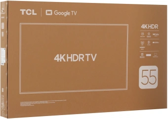 Телевизор LED TCL 55" 55P6K черный 4K Ultra HD 60Hz DVB-T DVB-T2 DVB-C DVB-S DVB-S2 USB WiFi Smart TV - купить недорого с доставкой в интернет-магазине