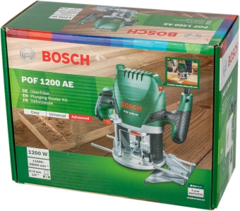 Фрезер Bosch POF1200 AE 1200Вт 28000об/мин макс.ход:55мм - купить недорого с доставкой в интернет-магазине