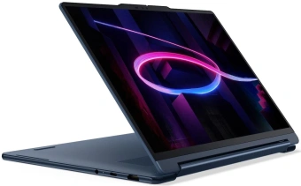 Ноутбук Lenovo Yoga 9 2-in-1 14IPH11 Core Ultra 7 355 32Gb SSD512Gb Intel Graphics 14" OLED Touch 2.8K (2880x1800) Windows 11 Home blue WiFi BT Cam (83SE001RRK) - купить недорого с доставкой в интернет-магазине