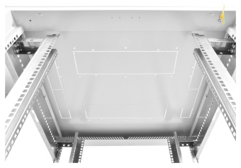 Шкаф серверный ЦМО (ШТК-М-42.8.10-4ААА) напольный 42U 800x1000мм пер.дв.перфор. задн.дв.перфор. 2 бок.пан. направл.под закл.гайки 550кг серый 855мм 134.3кг 180град. 2030мм IP20 - купить недорого с доставкой в интернет-магазине